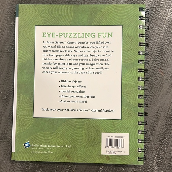 Brain Games Optical Puzzles - Picture 2 of 2